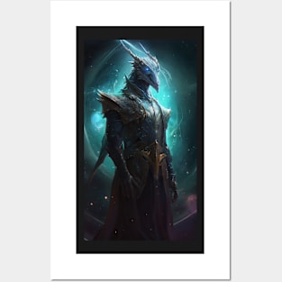 Cosmic Dragonborn Posters and Art